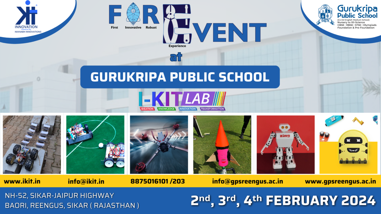 Fire event in Gurukirpa school sikar by ikit lab powered by padmanabh innovations