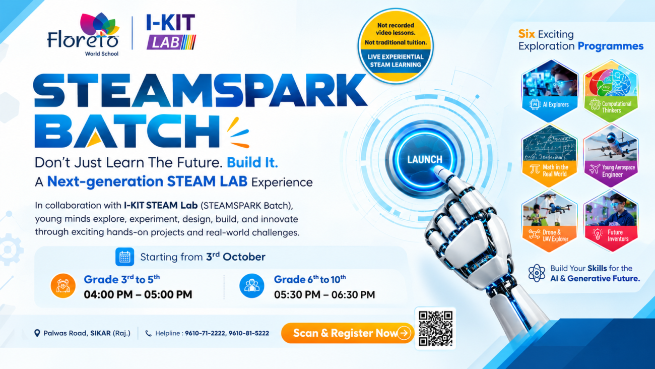 STEAMSPARK Batch Launch Poster